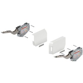 Blum AVENTOS Overhead Stay HK-S Lift Mechanism Set with BLUMOTION in White. Power Factor: 960 - 2215. Cabinet height to maximum of 600mm by W&B