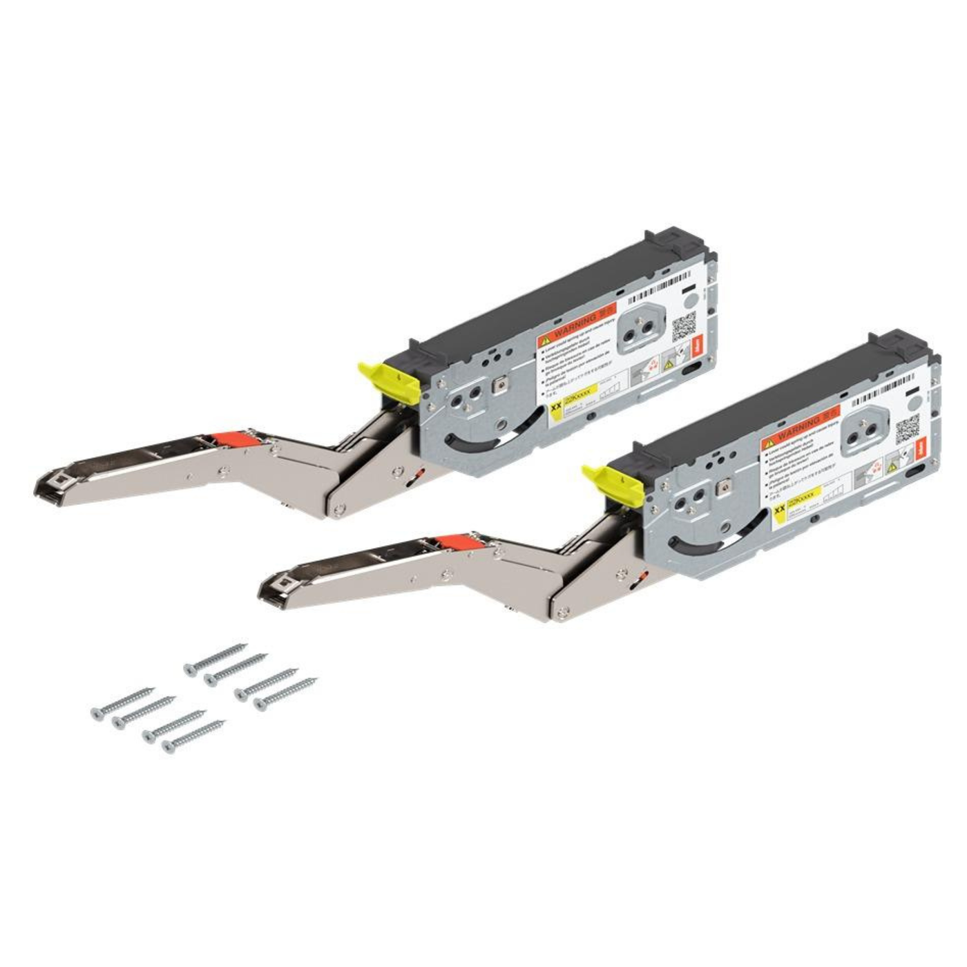 Blum AVENTOS HK top Lift Mechanism Set. Power Factor: 930 - 2800 Fixing Method Chipboard Screws with Built in Positioning Template Compatible with SERVO-DRIVE by W&B