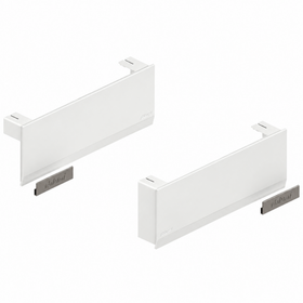 Blum AVENTOS HK top stay lift cover cap set in Silk White. Left & Right by W&B