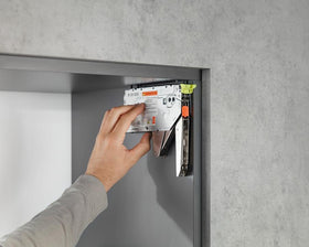 Blum AVENTOS HK top Lift Mechanism Set. Power Factor: 930 - 2800 Fixing Method Chipboard Screws with Built in Positioning Template Compatible with SERVO-DRIVE by W&B