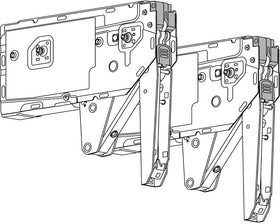 Blum AVENTOS HK top Lift Mechanism Set Power Factor 930- 2800 Fixing Method Pre-Mounted System Screws for Pre Drilled Holes Compatible with SERVO DRIVE by W&B