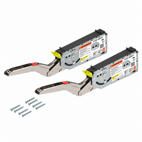 Blum AVENTOS HK top Lift Mechanism Set. Power Factor: 930 - 2800 Fixing Method Chipboard Screws with Built in Positioning Template Compatible with SERVO-DRIVE 22K2500SD by W&B