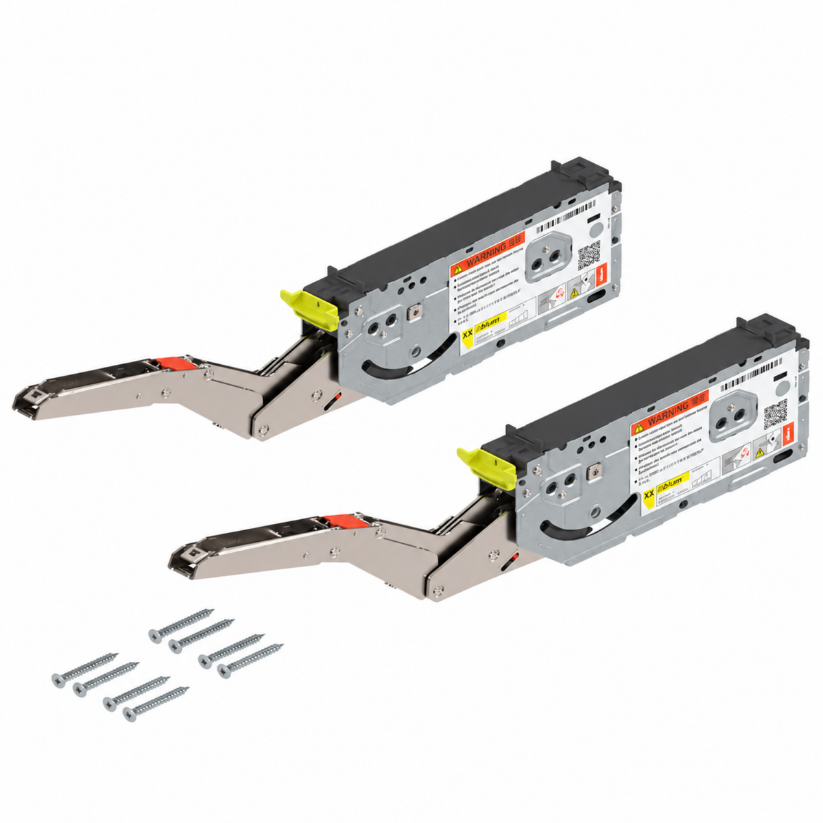 Blum AVENTOS HK top Lift Mechanism Set Power Factor 3200 - 9000 Fixing Method Chipboard Screws with Built in Positioning Template Compatible with SERVO-DRIVE 22K2900SD by W&B