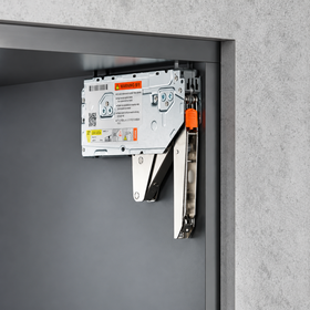 Blum AVENTOS HK top Lift Mechanism Set Power Factor 1730 - 5200 Fixing Method Pre-Mounted System Screws for Pre Drilled Holes Compatible with SERVO-DRIVE by W&B
