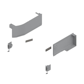 Blum AVENTOS Overhead Stay HK top Cover Plate Compatible with SERVO-DRIVE in Light Grey by W&B