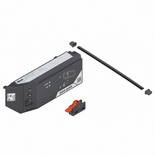 Blum AVENTOS HK Top SERVO-DRIVE drive unit in deep grey for cabinet lift systems