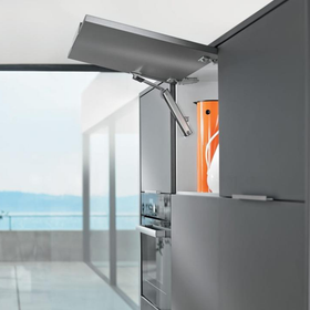 Blum AVENTOS HK-XS Stay Lift, Lift Mechanism, Power Factor = 500 - 1200 TIP-ON by W&B