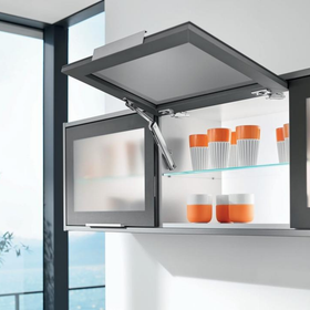 Blum AVENTOS HK-XS stay lift, lift mechanism, Power Factor = 800 -1600 TIP-ON by W&B