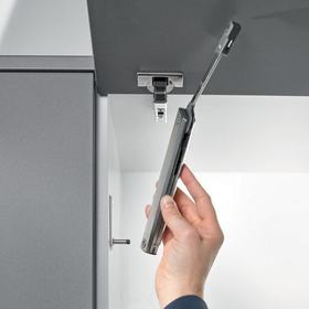 Blum AVENTOS HK-XS stay lift, lift mechanism, Power Factor = 800 -1600 TIP-ON by W&B