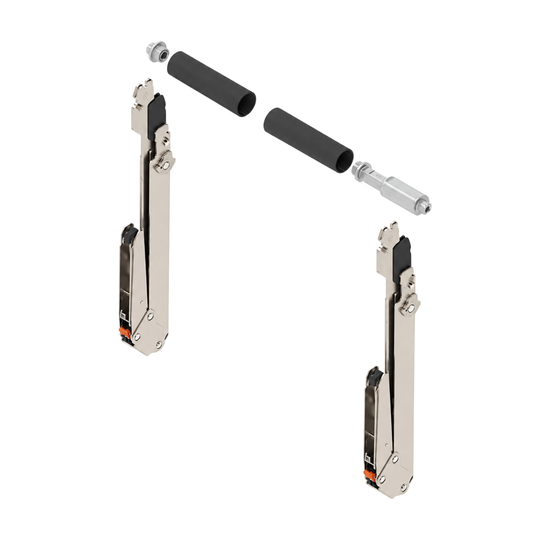 Blum AVENTOS HL Top symmetrical arm set for 390–540mm cabinets, SERVO-DRIVE compatible