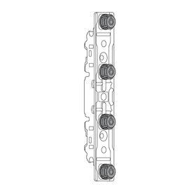 Blum AVENTOS HS/HL/HK EXPANDO T Front Fixing Bracket for thin fronts. by Wilson & Bradley