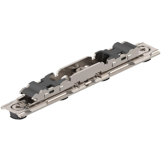 Blum AVENTOS EXPANDO T front fixing bracket for HS, HL, and HK lift systems, designed for secure installation of thin cabinet fronts in modern kitchen and furniture cabinetry.
