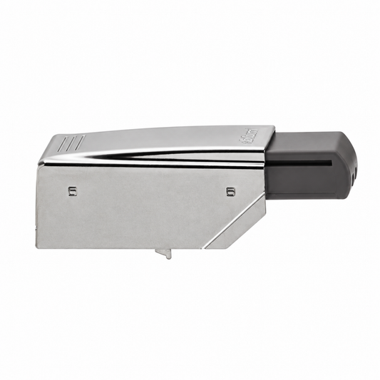 Blum BLUMOTION 973A0600 clip-on soft close unit for standard half overlay cabinet hinges