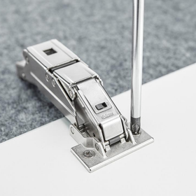 Blum CLIP top BLUMOTION 110° EXPANDO T hinge. Full Overlay by W&B