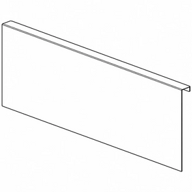 Blum AMBIA-LINE Back Adapter F Height 241mm Orion Grey AMBAFOG by W&B