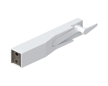 Blum CABLOXX front locking bracket Z80‑000S silk white nylon front lock for secure drawer furniture system