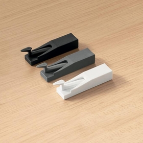 Blum CABLOXX Front Locking Bracket. Terra Black One per drawer by W&B
