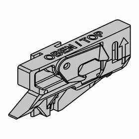 Blum CABLOXX Locking Unit. Left. Black One per drawer by W&B