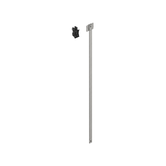 Blum CABLOXX locking bar set with pull-out stop and locking function for cabinets up to 800mm