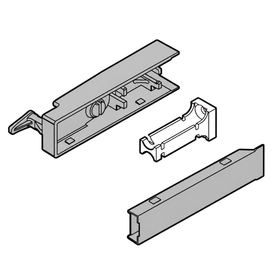 Blum CABLOXX Front Locking Bracket. Silk White One per drawer by W&B
