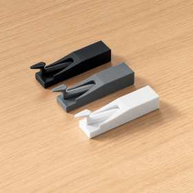 Blum CABLOXX Front Locking Bracket. Silk White One per drawer by W&B