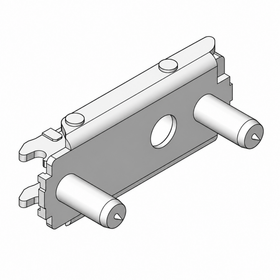 Blum CLIP Mounting Plate, 0mm. EXPANDO by W&B