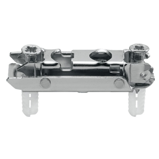 Blum CLIP mounting plate EXPANDO 0 mm offset 177H3100E.1 for hinge installation