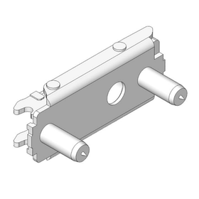 Blum CLIP Mounting Plate, 0mm. EXPANDO by W&B