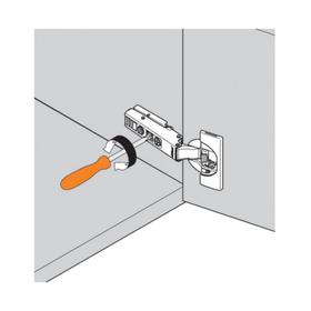 Blum CLIP top BLUMOTION Standard Soft Close Hinge 110 Degree. Half Overlay. Boss: Screw-On 71B3650 by W&B
