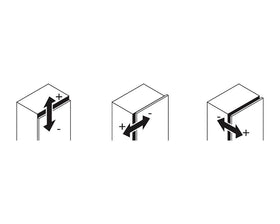 Blum CLIP top BLUMOTION Angled Soft Close Hinge 30 Degree Ii, Full Overlay. Boss: Screw-On 79B9556 by W&B