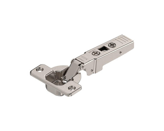 Blum CLIP Top Profile 95° unsprung hinge with BOSS screw-on for full overlay cabinet doors, compatible with TIP‑ON push-to-open doors