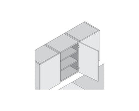 Blum CLIP top Standard Hinge 107 Degree Full Overlay Boss Knock-In by W&B