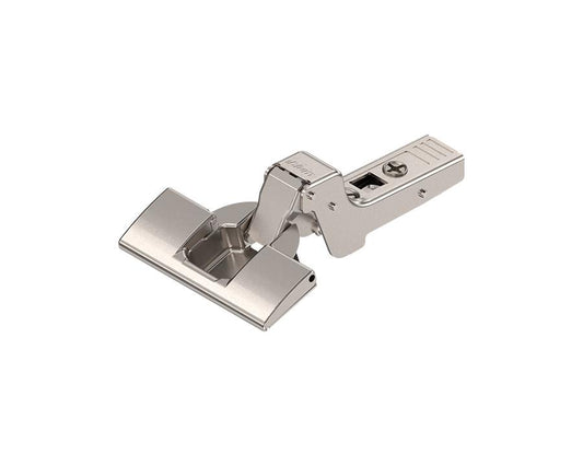 Blum 75T1790B CLIP Top 107° inset standard hinge with INSERTA boss, nickel‑plated concealed cabinet hinge hardware