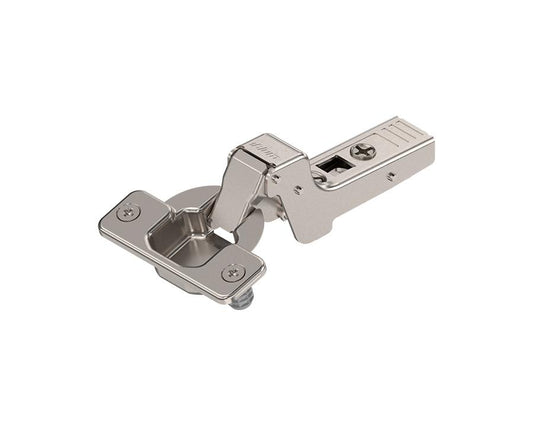 Blum 75T1780 CLIP Top 107° inset standard hinge with knock‑in boss, nickel‑plated concealed cabinet hinge hardware