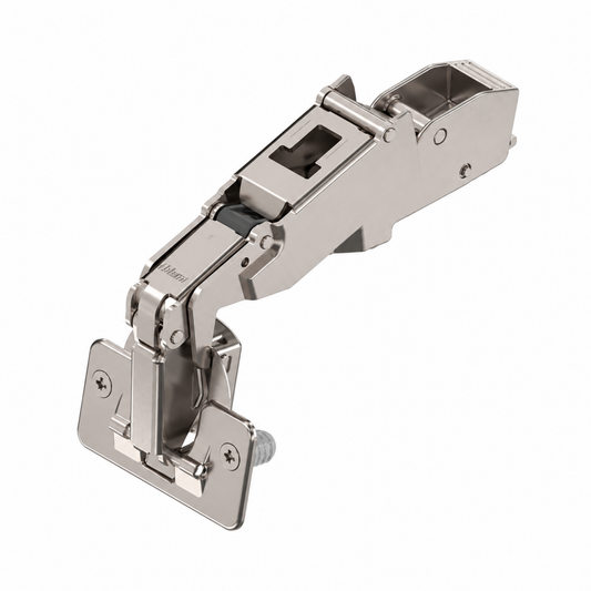 Blum CLIP top 170° half overlay wide angle cabinet hinge with knock-in boss 71T6680