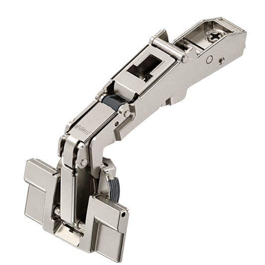Blum CLIP top 170° wide angle full overlay cabinet hinge with INSERTA boss 71T6540B