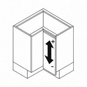 Blum CLIP top Bi-Fold Hinge 60 Degree Boss Knock-In by W&B