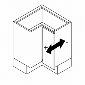 Blum CLIP top Bi-Fold Hinge 60 Degree Boss Knock-In by W&B