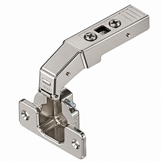 Blum CLIP top 95° blind corner cabinet hinge with screw-on boss 79T9550 for cabinet door applications