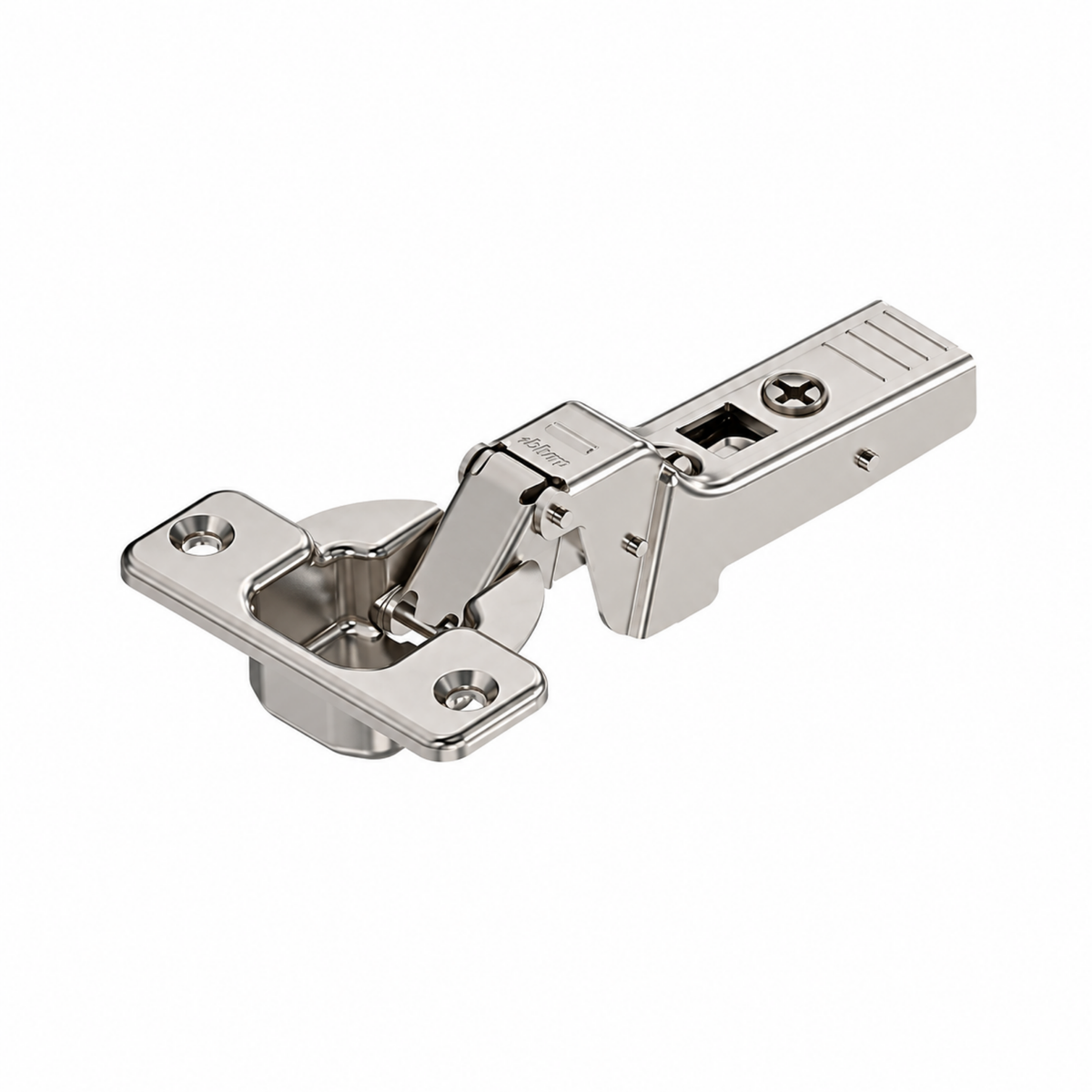 Blum CLIP top Profile Door Hinge 95 Degree. Half Overlay. Boss: Screw-On by W&B