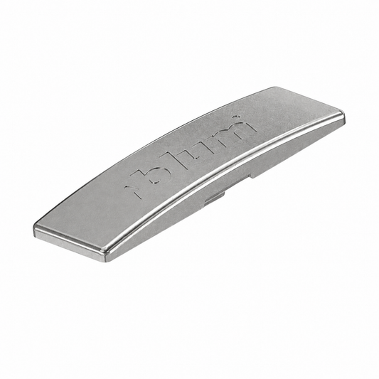Blum CLIP top steel hinge cover caps with logo for cabinet and furniture hinges