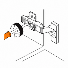 Blum CLIP top Wide Angle Hinge 170 Degree Full Overlay Boss INSERTA by W&B