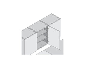 Blum CLIP top Wide Angle Hinge 170 Degree Half Overlay Boss Knock-In by W&B
