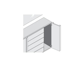 Blum CLIP top Profile Door Hinge 95 Degree Full Overlay Boss Knock-In by W&B