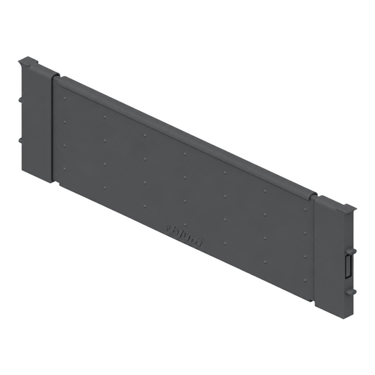 Blum ORGA-LINE cross partition insert for separating items inside kitchen drawers.