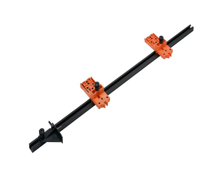 Blum drilling template for CLIP hinges and CLIP mounting plates, designed for precise and efficient cabinet hardware installation