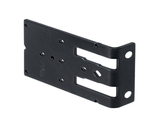 Blum drilling template 65‑5300 for CLIP, BLUMOTION and MODUL mounting plates by Wilson and Bradley, precision drilling jig for hinge plate installation