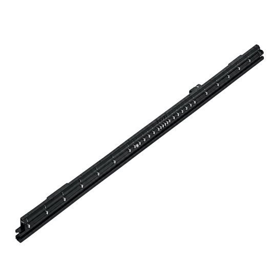 Blum EASIstick ruler MZD.2700 for MINIPRESS machines and precise cabinet drilling setup