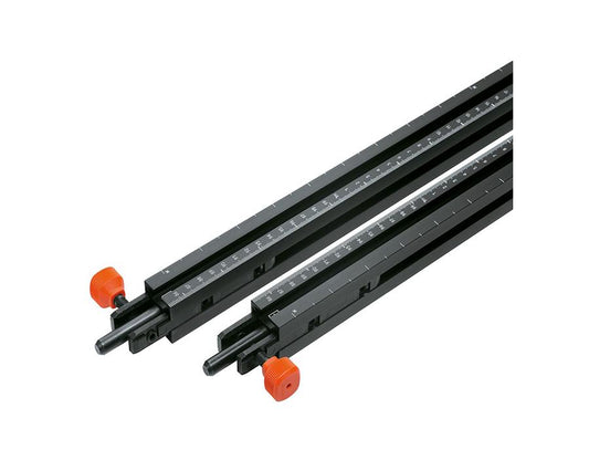 Blum extension ruler 1700 mm right‑hand by Wilson and Bradley, precision measurement ruler for MINIPRESS drilling and assembly machines