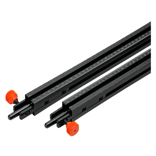 Blum 1700mm extension ruler for right-hand cabinet hardware installation and positioning